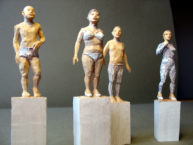 Figurengruppe, 2007, Zirbelkiefer, H=25cm
