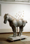 Pony, 2004, Kulturwerkstatt Haus 10, Fürstenfeldbruck, Gips, H=160cm